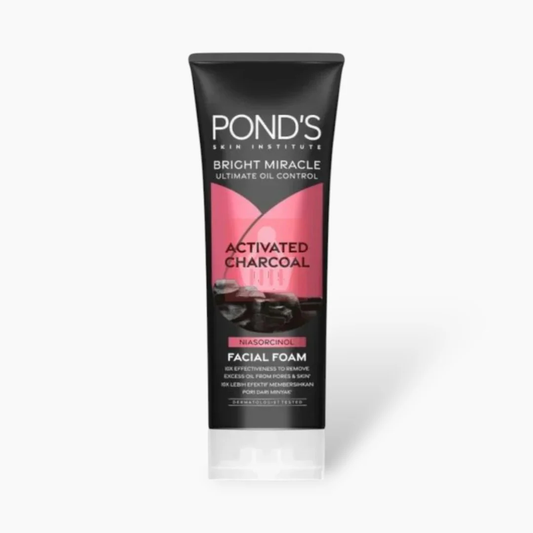 PONDS BRGHT MIRACLE OIL CONTROL CHARCOAL FACEWASH 100G