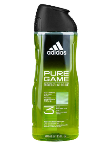 Adidas 3in1 Body, Hair & Face Shower Gel - 400 ml