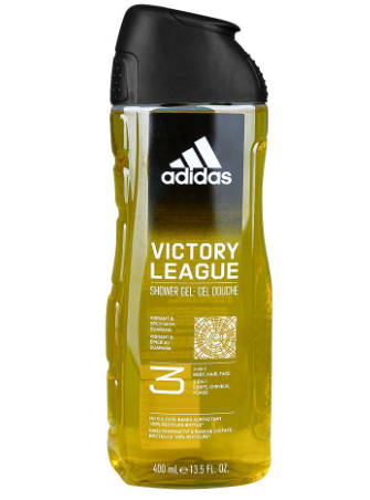 Adidas 3in1 Body, Hair & Face Shower Gel - 400 ml