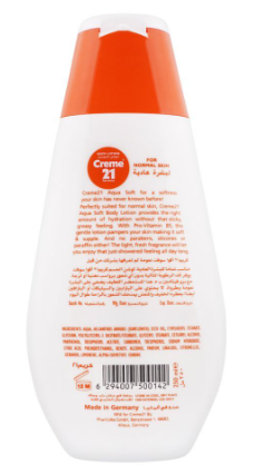 Creme 21 Aqua Soft Pro Vitamin B5 Body Lotion - 250ml