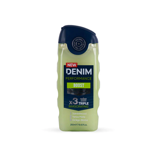 Denim Performance Boost Body & Face Wash Triple Invigorating - 250 ml