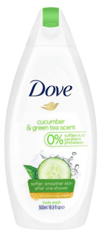 Dove Cucumber & Green Tea Scent Body Wash - 500ml