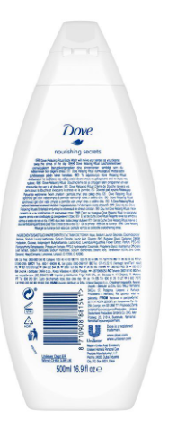 Dove Nourishing Secrets Relaxing Ritual Body Wash With Lavender Oil & Rosemary Extract - 500ml