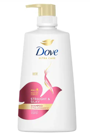 Dove Straight & Silky shampoo - 680ml