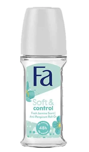 Fa Soft & Control Fresh Jasmine Scent Anti-Perspirant Roll On - 50ML