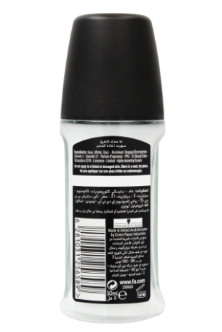 Fa Men Sport Recharge Recharging Scent Roll-On Deodorant, For Men - 50ml