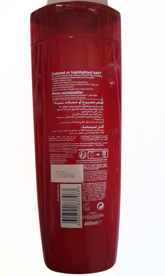 Loreal Elvive Colour Protecting Shampoo 400ML