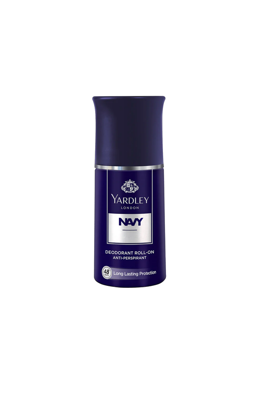 Yardley Navy Roll On For Men 50ml