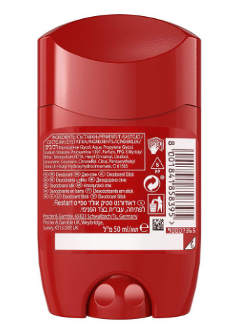 Old Spice Restart, 0% Aluminium Salts Deodorant Stick, For Men - 50ml
