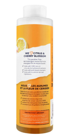St. Ives Citrus & Cherry Blossom Energizing Body Wash - 650ml