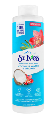 St. Ives Coconut Water & Orchid Hydrating Body Wash - 650ml