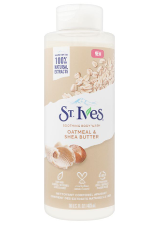 St. Ives Oatmeal & Shea Butter Soothing Body Wash, 473ml