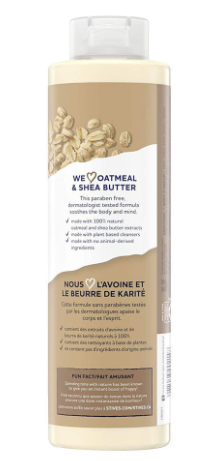 St. Ives Oatmeal & Shea Butter Soothing Body Wash, - 650ml