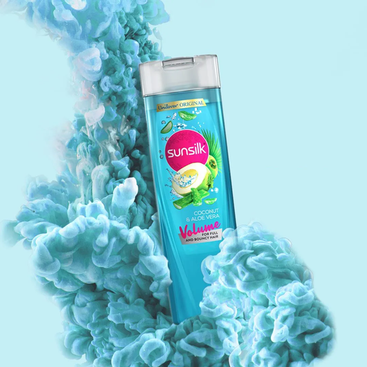 Sunsilk Coconut Water and Aloe Vera Volume Shampoo - 370 ml