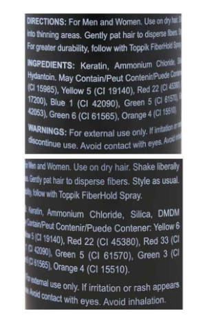 Toppik Hair Building Fibers, All Colours (Copy Item), 27.5g
