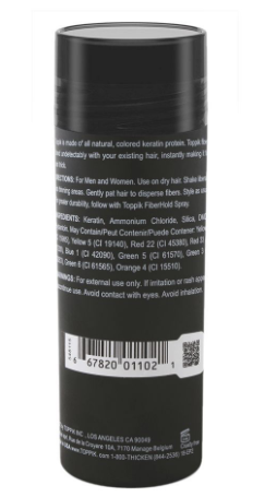 Toppik Hair Building Fibers, All Colours (Copy Item), 27.5g