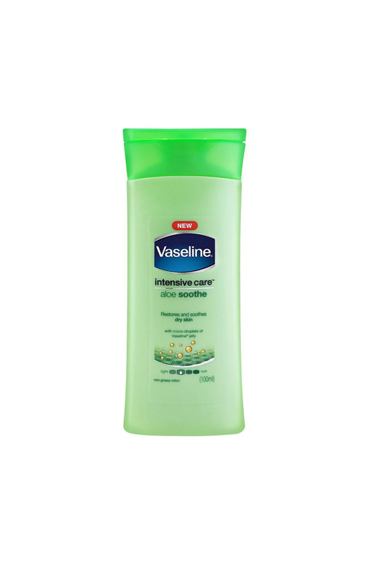 Vaseline Aloe Soothe Intensive Care Lotion - 100ml