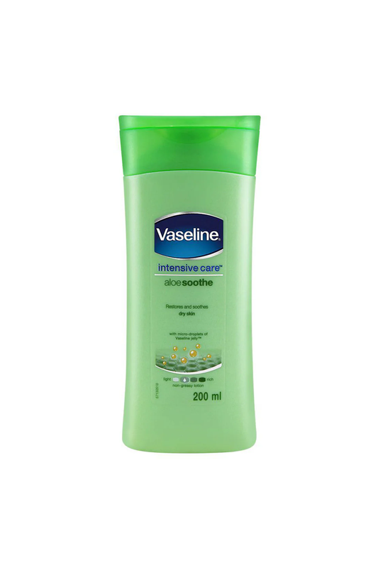 Vaseline Aloe Soothe Intensive Care Lotion - 200ml