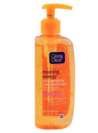 Clean & Clear Morning Energy Skin Energising Daily Facial Wash Oil Free - 150ml