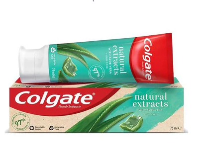 Colgate Natural Extracts With Aloe Vera & Green Tea Toothpaste - 75 ML