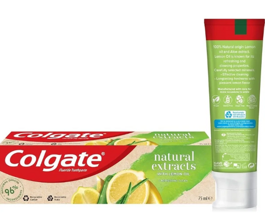 Colgate Naturals lemon Gum Care Toothpaste - 75ml