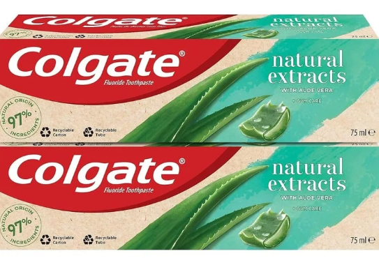 Colgate Natural Extracts With Aloe Vera & Green Tea Toothpaste - 75 ML