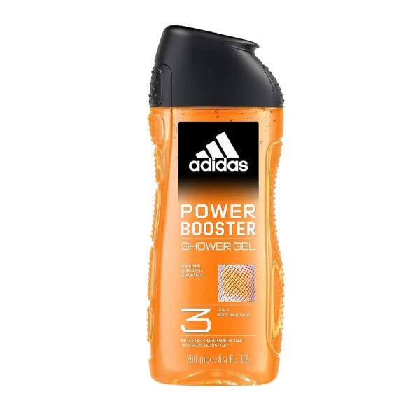 Adidas 3in1 Body, Hair & Face Shower Gel - 250 ml