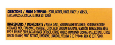 St. Ives Citrus & Cherry Blossom Energizing Body Wash - 650ml