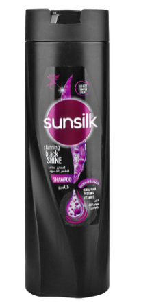 Sunsilk Stunning Black Shine Shampoo, For All Hair Types - 350ml