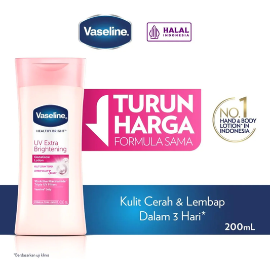Vaseline Healthy Bright UV Extra Brightening Lotion - 200ml