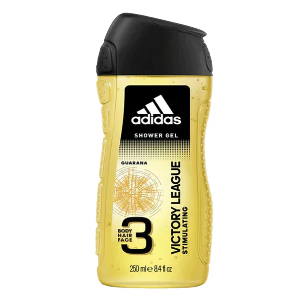 Adidas 3in1 Body, Hair & Face Shower Gel - 250 ml